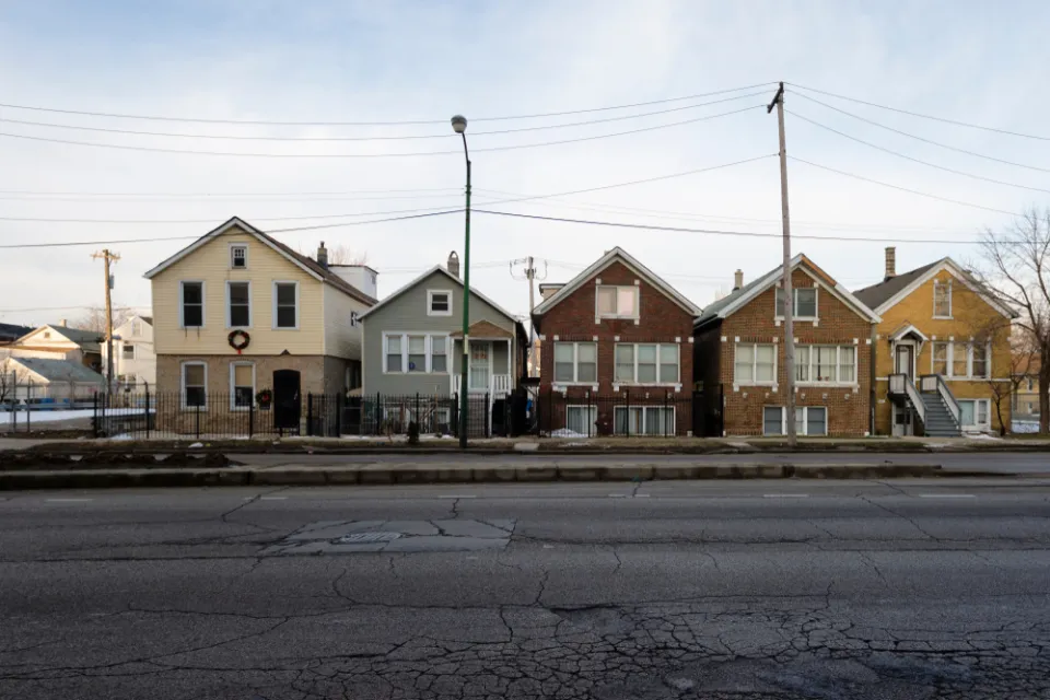 Cottages on Western Avenue, Chicago, Illinois